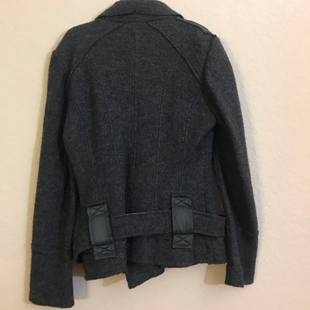 Grey Wool Jacket - image 3